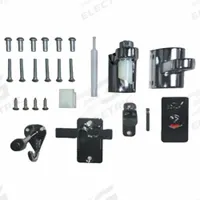 ASI GLOBAL Door Hardware Kit: Zinc, Chrome-Plated (MPN 40-8513513). Key specifications — Hardware Pieces Included: Coat Hook; Compatible Partition Material: Baked Enamel Steel; Finish: Chrome-Plated; Component Type: Privacy Door Hardware Kit; Brand: ASI GLOBAL PARTITIONS.