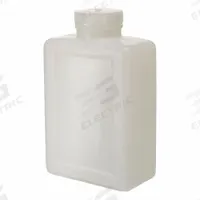NALGENE Storage Bottle: 2 L, 64 fl oz, HDPE, Natural, 63 mm Screw Closure Size, Rectangular, Storage (MPN 2007-0064). Key specifications — Body Color: Natural; Brand: NALGENE; Closure Included: Yes; Graduated: No; Closure Attached: Attached.