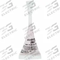 LOCTITE High-Strength Threadlocker: 262, Red, Oil Tolerant, 0.02 fl oz, Capsule, 1 EA (MPN 231922)