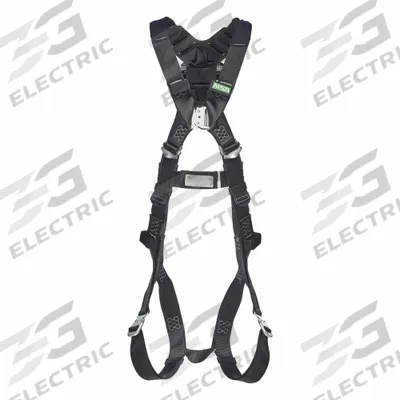 MSA Fall Protection Harnesses: Arc Flash, 400 lb Wt Capacity, Vest Harness - Arc-Flash Rated Vest-Style Harnesses for General Fall Arrest