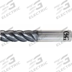OSG Corner Radius End Mill: Carbide, TiAlN Coated, 5 Flute, 5/8" Mill Dia, 1-7/8" LOC, 0.03" Rad (MPN VGM5-2191)