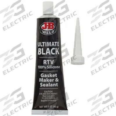 J-B WELD Sealant: 3 oz, Tube, Black, Oil Resistant (MPN 32329). Key specifications — Color: Black. - High-Temperature RTV Gasket Makers
