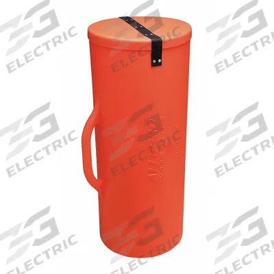 ALLEGRO Duct Carrier: 3 ft Lg, Orange - Storage Bags & Carriers for Confined Space Ducts