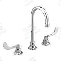 AMERICAN STANDARD Gooseneck Kitchen/Bathroom Faucet: Monterrey, Cast Brass, Chrome Finish, Gooseneck (MPN 6540170.002). Key specifications — Includes: 1/2 in Male Shanks; Field-Convertible Rigid/Swivel Gooseneck Spout; Brand: AMERICAN STANDARD; Series: Monterrey.