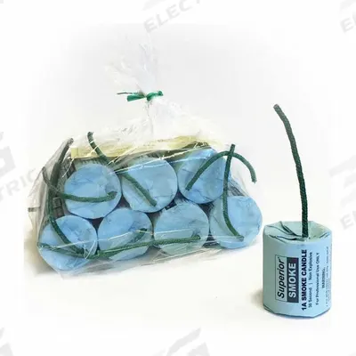 SUPERIOR SMOKE Smoke Candle: 4,000 cu ft Generated Volume - Smoke Emitters