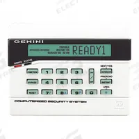 NAPCO Intrusion System Alphanumeric Keypads: 4 3/8 in Overall Ht, 1 1/8 in Overall Lg, LCD (MPN GEM-RP2ASE2). Key specifications — Brand: NAPCO; Integral Zone Expander: Yes; Keypad Display Type: LCD; Product Type: Keypad.