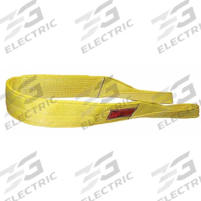 STREN-FLEX Web Sling: Type 3, Nylon, 16 ft Sling Lg, 16 in Eye Lg - Standard Nylon Flat-Eye Web Slings