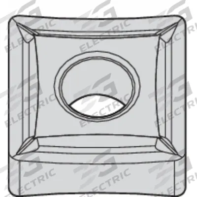 WIDIA Square Turning Insert: SNMP543 - Square (S) Indexable Turning Inserts
