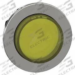 SCHNEIDER Extended Push Button: 30 mm Mounting Size, Metallic, Maintained (MPN ZB4FH83). Key specifications — Brand: SCHNEIDER; Action: Maintained; Series: XB4; Push Button Material Type: Metallic.