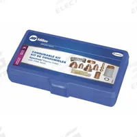 MILLER ELECTRIC Plasma Torch Consumable Kit: XT60, 60 A (MPN 256033). Key specifications — For Plasma Torch Type: Handheld; Manufacturer Part Number: 256033; Brand: MILLER ELECTRIC; Kit Includes: Silicone Grease.
