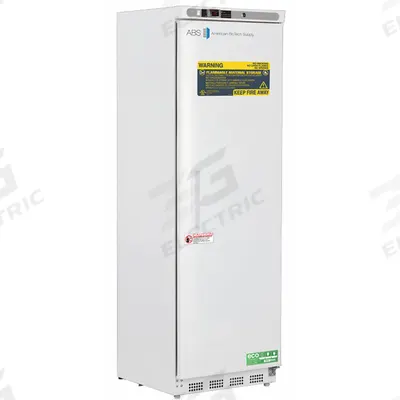 AMERICAN BIOTECH SUPPLY Freezer: Upright, 14 cu ft, -25°C to -15°C, Manual Defrost Method - Flammable Storage Freezers