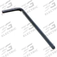 EKLIND Hex Key: 0 Ball Ends, 3 mm Tip Size, Metric, Long, Alloy Steel, Black Oxide, L, 2 Tips, 10 PK (MPN 15606). Key specifications — attr1205521: EKLIND; attr1205526: Black Oxide.