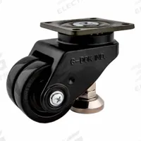 FOOT MASTER Plate Caster: Nylon Tread, 72 mm Wheel Dia, 108 mm Mounting Ht, 1,543 lb Load Capacity (MPN GDLD75ASFNYNBLK). Key specifications — Brand: FOOT MASTER; Frame Color: White.