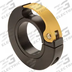 RULAND MANUFACTURING Shaft Collar: 1-Piece, Inch, Round, Clamp On, 1 3/8 in Bore Dia, Aluminum, 6061 (MPN QCL-22-A). Key specifications — Brand: RULAND MANUFACTURING.