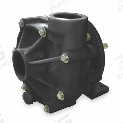 Dayton Pedestal Pump: Pedestal Pump, Noryl, 1 hp Sized for Horsepower, 91 ft Max. Feet of Head - Noryl Housing Pedestal Pumps