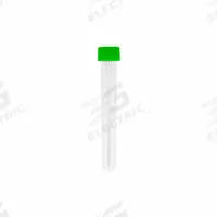 APPROVED VENDOR Test Tube: Test Tube, Polystyrene, 8 mL Capacity - mL, 0.28 oz Capacity - oz, Round (MPN 99192920). Key specifications — Brand: APPROVED VENDOR; Graduated: No; Closure Color: Green; Includes: Tubes with Caps; Includes Closure: Yes; Body Color: Natural; Bottom Shape: Round; Body Material: Polystyrene.