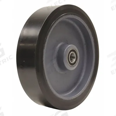APPROVED VENDOR Caster Wheel: 12 in Wheel Dia., 3 in Wheel Wd, Polyurethane - Polyurethane Tread on Iron Core Wheels