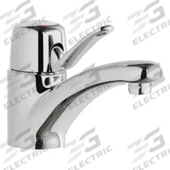 CHICAGO FAUCETS Low Arc Bathroom Faucet: 2200, Cast Brass, Polished Chrome Finish, 1 gpm Flow Rate (MPN 2200-E74ABCP). Key specifications — Includes: Mounting Hardware; Brand: CHICAGO FAUCETS; Series: 2200.