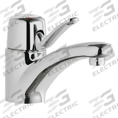 CHICAGO FAUCETS Low Arc Bathroom Faucet: 2200, Cast Brass, Polished Chrome Finish - Single-Post Handle Bathroom Faucets