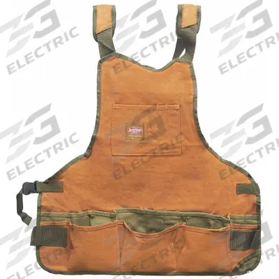 BUCKET BOSS Tool Apron: Canvas, 52 in Waist Size, Pockets 16 - Tool Aprons