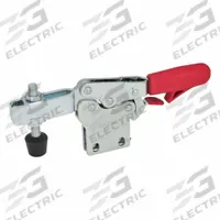 JW WINCO Horizontal Acting Toggle Clamp: Locking Horizontal Handle, Flange Base Mounting, Locking (MPN 820.4-230-NLC). Key specifications — attr668198: JW WINCO.