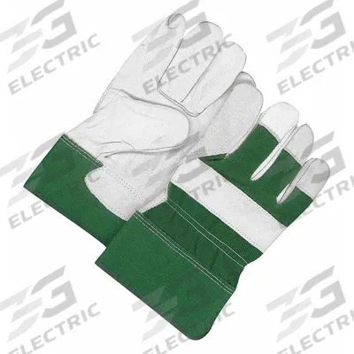 BDG Leather Gloves: Universal, Cowhide, Std, Glove, Full Finger, Leather Palm Leather Coverage - Work Gloves