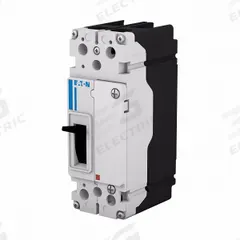 EATON Circuit Breaker: 15 A Amps, 65 kA at 480V AC, Fixed, AB, Std Line and Load Lugs, Std, 2 Poles (MPN PDG12M0015TFFJ). Key specifications — Max. AIR Rating: 65 kA at 480V AC; Instantaneous Trip: Fixed; Phase Connection: AB; Terminal Connection: Standard Line and Load Lugs; Frame Size: 125A/Frame 1.