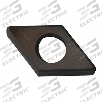 ULTRA-DEX USA Shim Seat: For Use With Boring Bars, 55° Diamond, Fits Ultra-Dex Brand (MPN 968-000-057) - Shim Seats for Indexable Cutting Tools