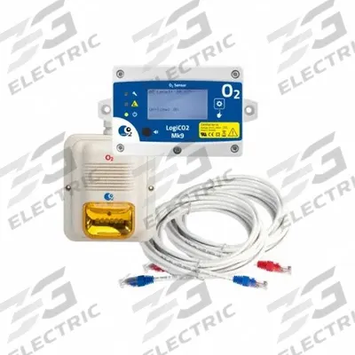 LOGICO2 Carbon Dioxide Sensor: Mk9 Central Unit - Gas Detectors, Controllers & Transmitters