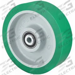 APPROVED VENDOR Caster Wheel: 10 in Wheel Dia., 3 in Wheel Wd, Polyurethane, 3,000 lb Load Rating (MPN 4DU72). Key specifications — Brand: APPROVED VENDOR; Wheel/Tread Color: Green.