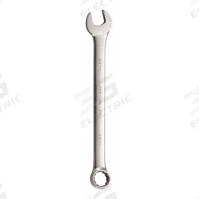 WESTWARD Combination Wrench: Alloy Steel, Satin, 32 mm Head Size, 16 5/8 in Overall Lg - Metric 12-Point Combination Wrenches