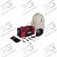 LINCOLN ELECTRIC Welding Helmet Kit: Auto-Darkening, 2 Arc Sensors, W9-W13, 3.78 in x 1.67 in (MPN K4416-3XL). Key specifications — Color: Black (Welding Helmet); Suspension Adjustment Type: Ratchet; Series: Viking 1740; Graphics: None; Viewing Area: 3.78 in x 1.67 in; Brand: LINCOLN ELECTRIC; Grind Mode: Yes; Helmet Material: Proprietary Nylon.