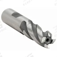 OSG Roughing End Mill: Cobalt, 4 Flute, Fine Pitch, 1/2" Mill Dia, 2" LOC, 4" OAL (MPN 4500300)