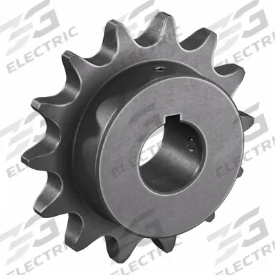 TRITAN Roller Chain Sprocket: 80, For 1 in Chain Pitch, 1 3/8 in Bore Dia, 14 Teeth - Size 80 Fixed-Bore Roller Chain Sprockets