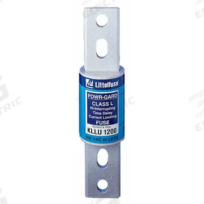 LITTELFUSE Fuse: Class L, KLLU Series, Bolt-On Body, Time-Delay, 700 A, 600 V AC - Time-Delay Bolt-On Fuses