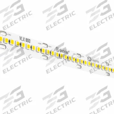 DIODE LED Tape Light Spools: White, Top Bend, 218 lm, 3500K, 100 ft Lg, 1.9 W Watt - Tape Lights