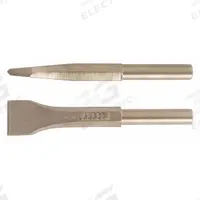 AMPCO Chisel: 0.875 in Shank Size, Round, Round, 1 3/4 in Chisel Tip Wd, 8 in Overall Lg (MPN CP-21-ST). Key specifications — attr294781: AMPCO; attr292728: Round; attr292729: Round.