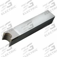 MICRO 100 Single-Point Tool Bit: CRT Tool Bit Style, 3/8 in Shank Wd, 3/8 in Shank Ht, Carbide, Zinc (MPN CRT-2)