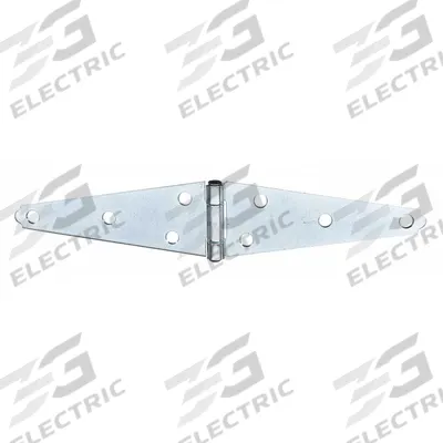 APPROVED VENDOR Strap Hinge: Steel, 1 7/8 in Leaf Ht - Strap Hinges