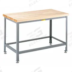 LITTLE GIANT Workbench: Adj Ht, Butcher Block, 48 in x 30 in, 2,000 lb Overall Load Capacity (MPN WT-3048-LL). Key specifications — attr558057: LITTLE GIANT; attr558094: Not Expandable or Modular.