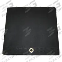 MAURITZON Tarp: 9.5 ft Lg, 7.33 ft Wd, Heavy Duty, 20 mil, Cotton Canvas, Black, 14.5 oz/sq yd (MPN IHT-04-0810). Key specifications — Color: Black; Brand: MAURITZON; Fabric Coating: Polyester Coated.