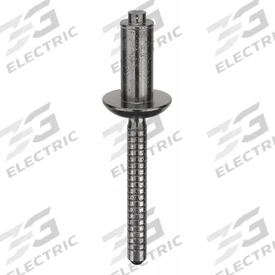 MAGNABULB Blind Rivet,2.086 in L,0.25 in dia,PK25: Inch, 2 3/32 in Overall Lg, 9/16 in Body Lg - Domed-Head Blind Rivets