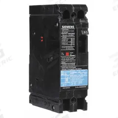 SIEMENS Molded Case Circuit Breaker: 60 A Amps, 18kA at 480V AC, Fixed, Load Side Lug, Any, ED4 (MPN ED42B060). Key specifications — Phase Connection: Any; Instantaneous Trip: Fixed; Terminal Connection: Load Side Lug; Series: ED4; Max. AIR Rating: 18kA at 480V AC.