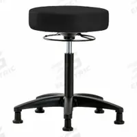 Stool: Vinyl, Ht Range 19 3/4 in to 27 3/4 in, 17 in Seat Wd, 17 in Seat Dp, 5 Glides, 0 Casters (MPN BR-VMBSO-RG-NF-RG-8540). Key specifications — Brand: APPROVED VENDOR; Foot Support: No; Base Material: Fiberglass; ESD-Safe: Not ESD Safe; Number of Casters: 0.
