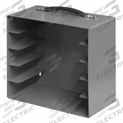 DURHAM MFG Small Parts Storage System Rack: 11 1/4 in x 10 3/4 in - Small Parts Compartmented-Box Frames