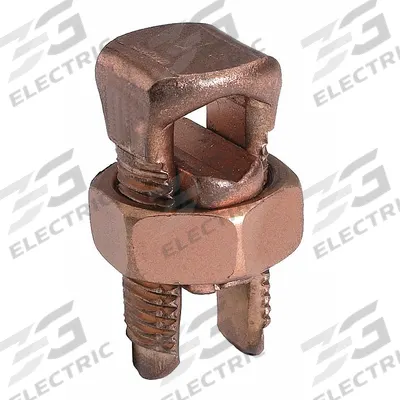BURNDY Split-Bolt Connector: For Wire Size 1 AWG – 6 AWG/2 AWG – 6 AWG, Copper Body Material - Split Bolts