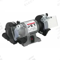 JET Bench Grinder: Fixed Speed, 1/2 hp, 6 in Max Wheel Dia, 3,450 RPM, 115V (MPN 577101). Key specifications — attr1086422: JET.