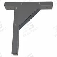 FOSTORIA Mounting Bracket: Mounting Bracket, 25 1/8 in Lg, 3 1/2 in Wd, Steel (MPN HV-2). Key specifications — Material: Steel; Manufacturer Part Number: HV-2; Brand: FOSTORIA; Color: Gray.