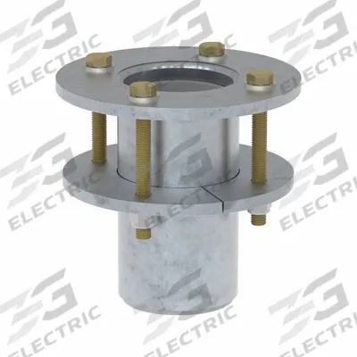 DBI-SALA Davit Base: 10 in x 9 1/2 in, Deck Mnt, 10 in Lg, Gray/Silver, Base - Davit System Bases