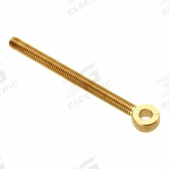 AMPG Fixed Rod End: Brass, Plain, 5 in Hole Center-to-End Lg, Right Hand, 3/8"-16 Thread Size (MPN ZEB108-BR). Key specifications — attr952243: AMPG.